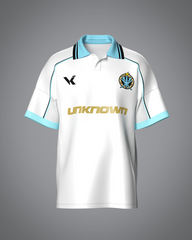 VRUNK X UNKNOWN - FOOTBALL TEE WHITE